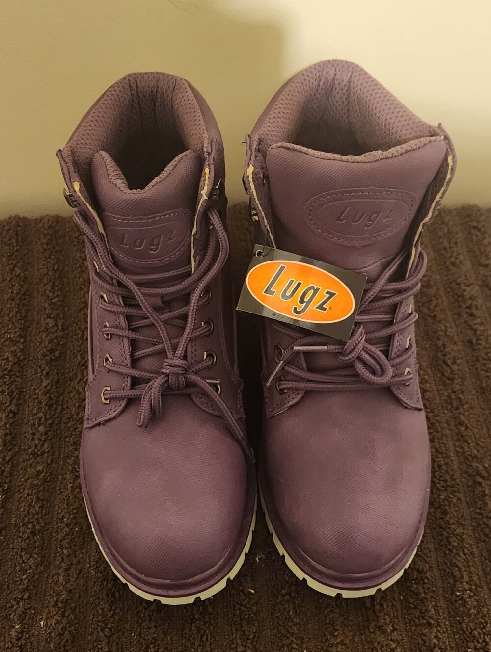 Lugz NWT Women Size 9 Mantle Hi Fashion Purple 6-Inch Boot